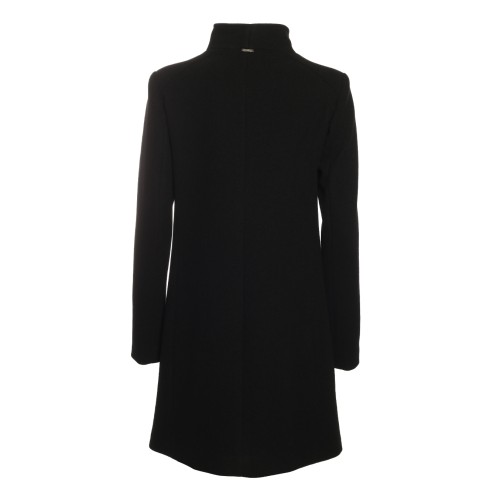 LIU•JO: Cappotto in panno nero