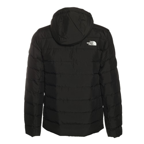 The North Face: Piumino nero con cappuccio