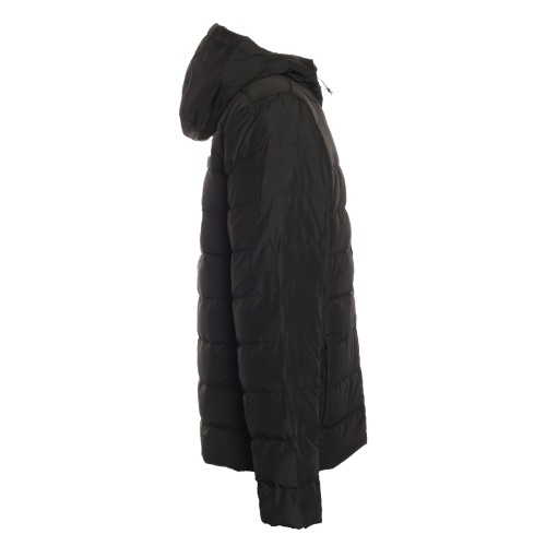 The North Face: Piumino nero con cappuccio