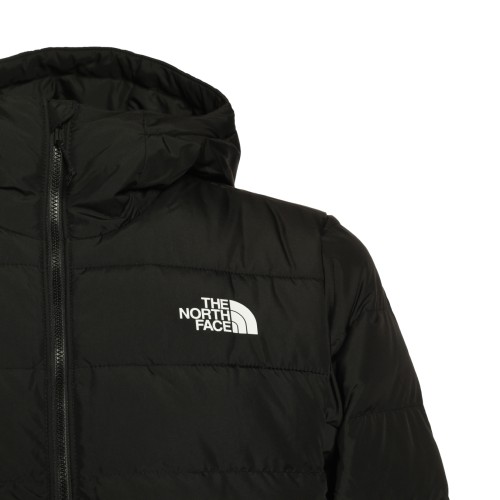 The North Face: Piumino nero con cappuccio