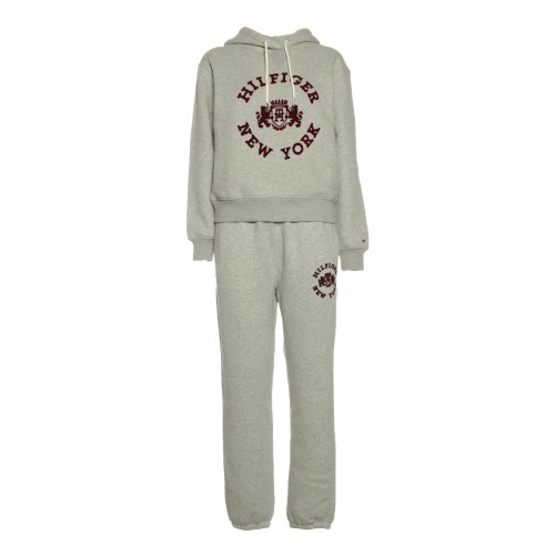 Tommy Hilfiger: Felpa con cappuccio grigia