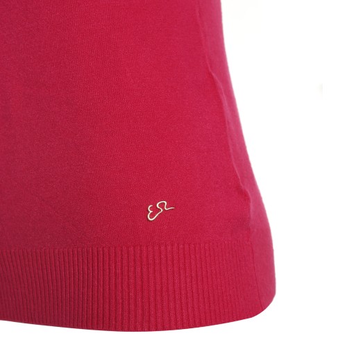 YES ZEE: Maglia collo alto fuxia
