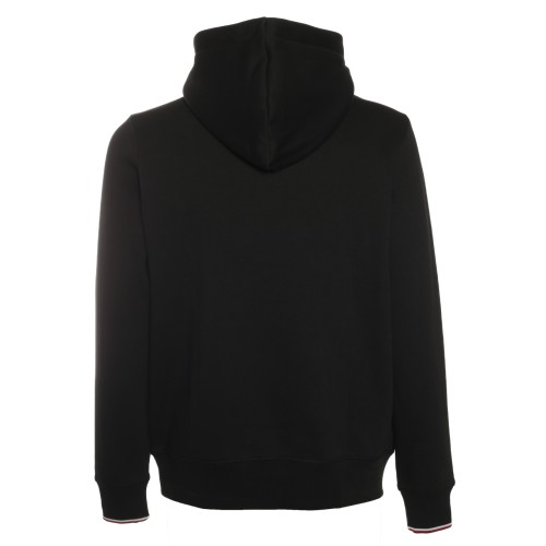 Tommy Hilfiger: Felpa nera con cappuccio