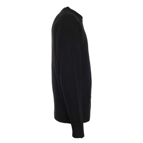 Calvin Klein: Maglione nero girocollo