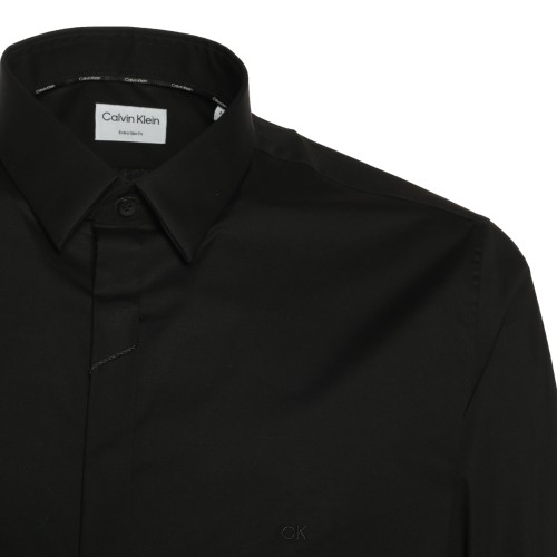 Calvin Klein: Camicia nera extra slim