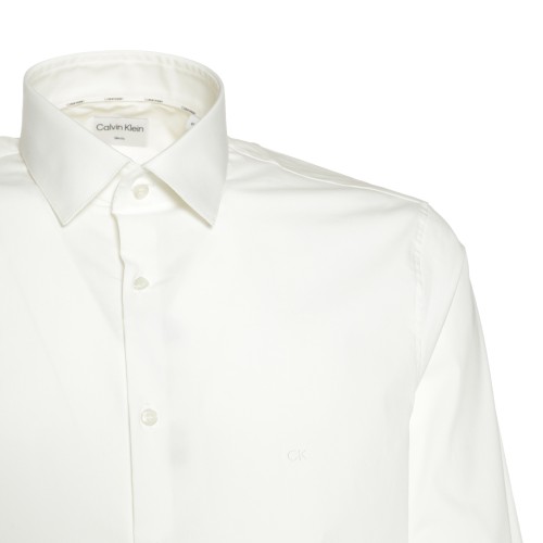 Calvin Klein: Camicia bianca slim fit