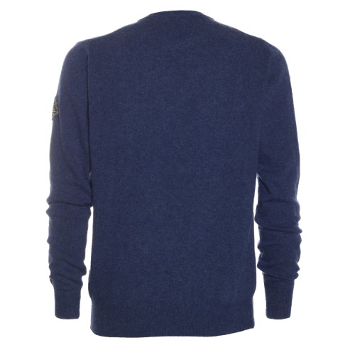 Roy Roger's: Maglione girocollo bluette
