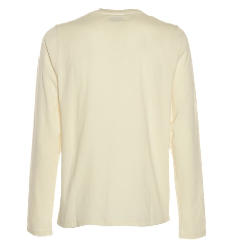 Roy Roger's: T-shirt Pocket ecrù manica lunga