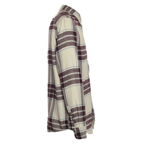 Lee: Camicia a quadri grandi ecrù