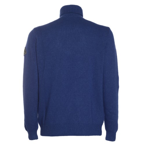 Roy Roger's: Dolcevita misto cashmere bluette