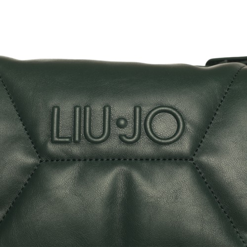 LIU•JO: Tracolla matelassé petrolio