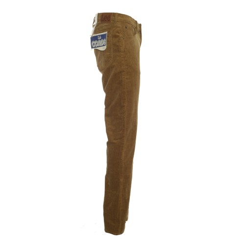 Lee: Daren pantalone in velluto marrone
