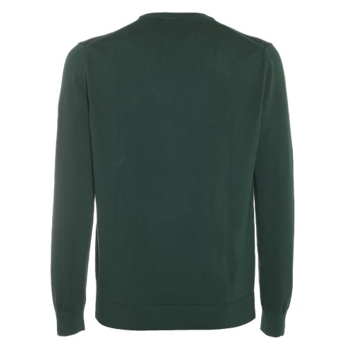 Lacoste: Maglione girocollo verde