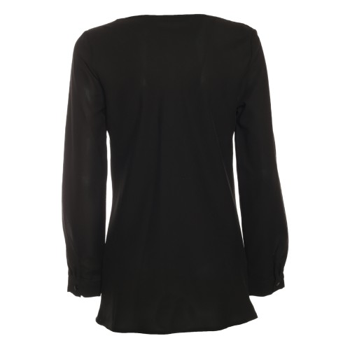 Yes Zee: Casacca in raso nera