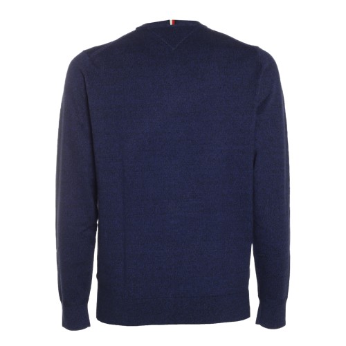 Tommy Hilfiger: Maglione mélange azzurro