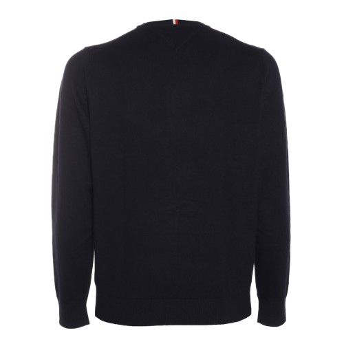 Tommy Hilfiger: Maglione mélange blu