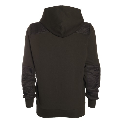 Colmar: Felpa antracite con spalle in nylon