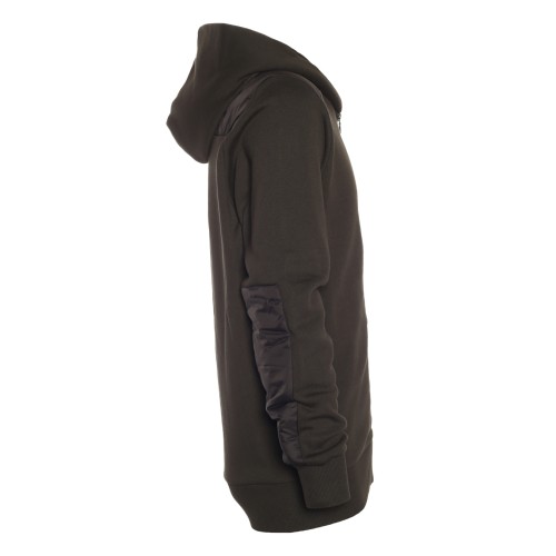 Colmar: Felpa antracite con spalle in nylon