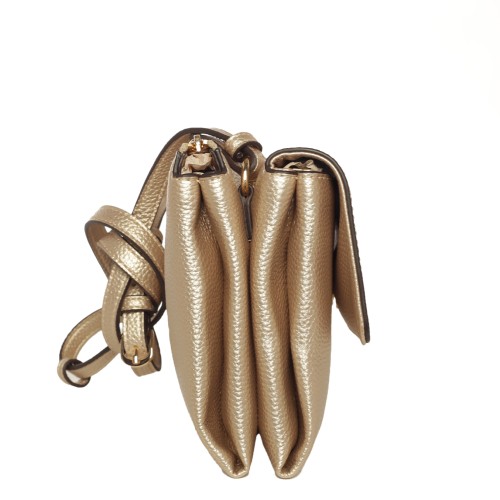Liu•Jo: Pochette con tracolla oro