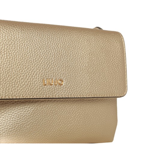 Liu•Jo: Pochette con tracolla oro