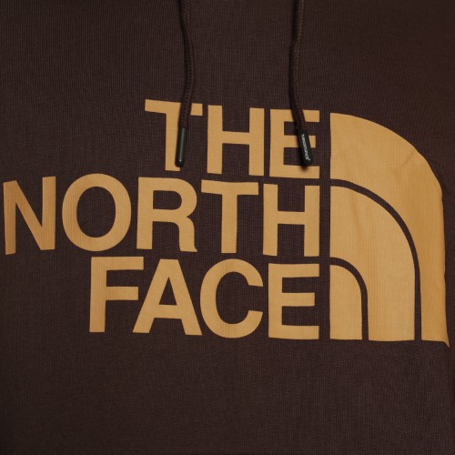 The North Face: Felpa marrone con cappuccio