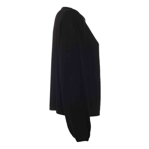 Liu•Jo: Maglione nero con bottoni
