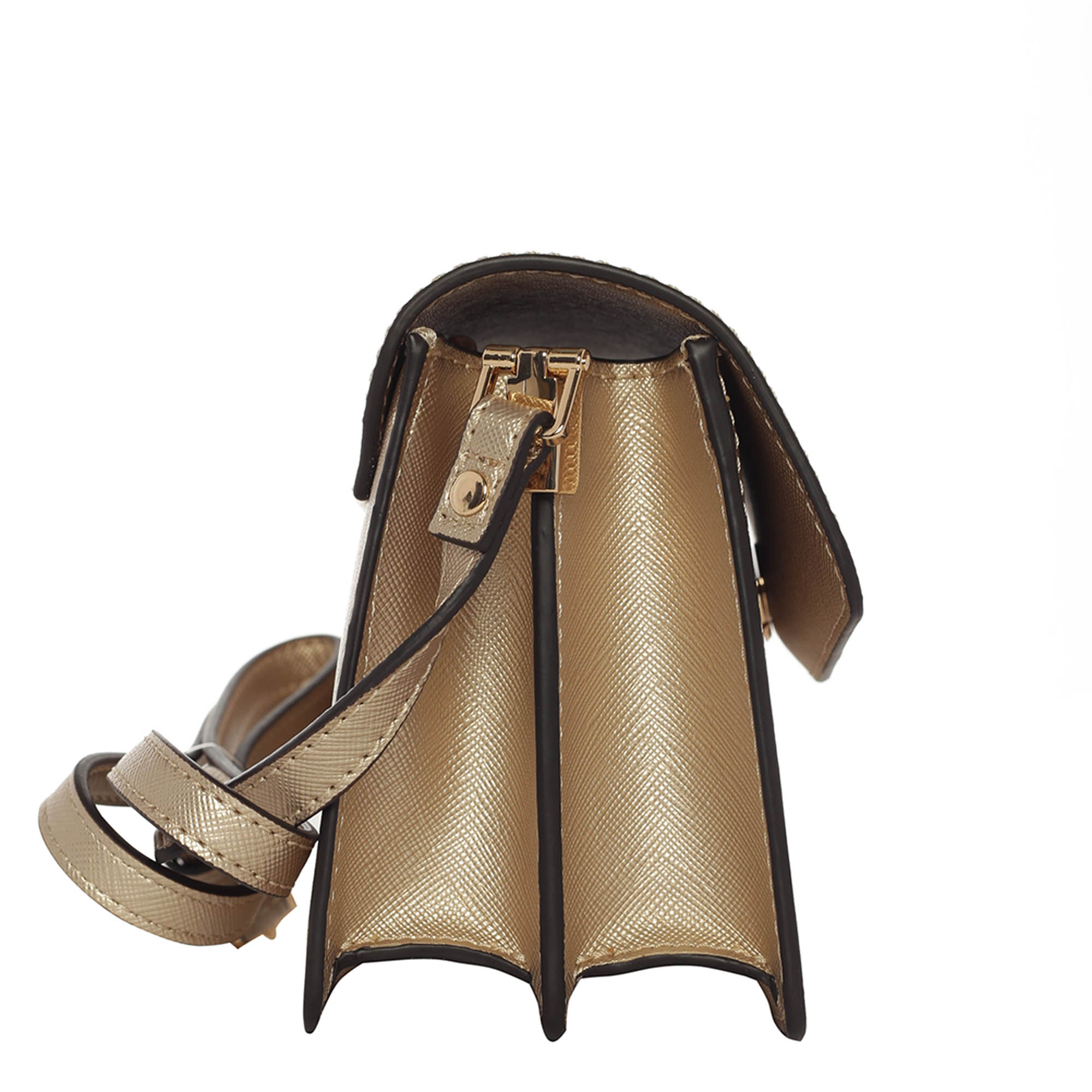 borsa a tracolla oro