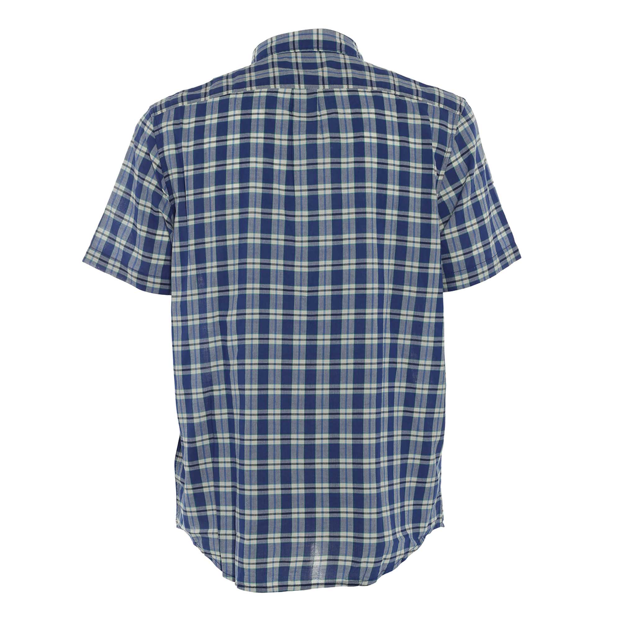 LEE BUTTON BLU QUADRI