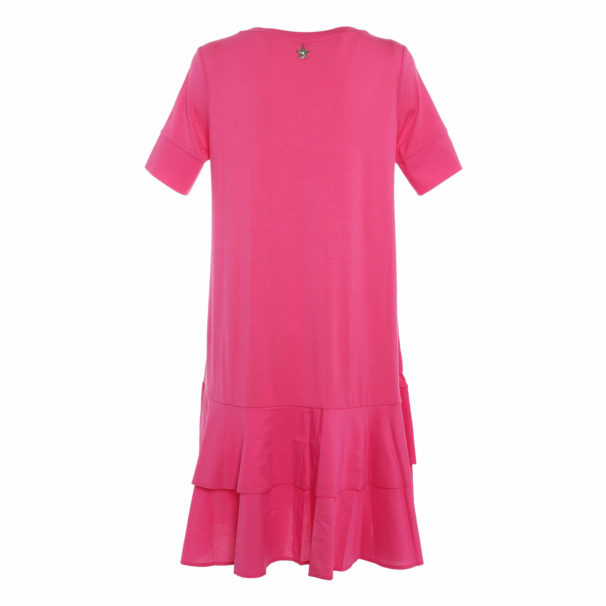 ABITO CON BALZE FUXIA