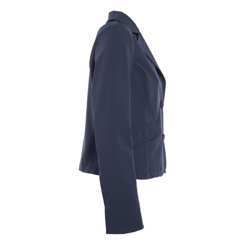 MUSEUM: Blazer tessuto tecnico blu