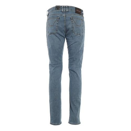 JECKERSON: Jeans 5 tasche in denim chiaro