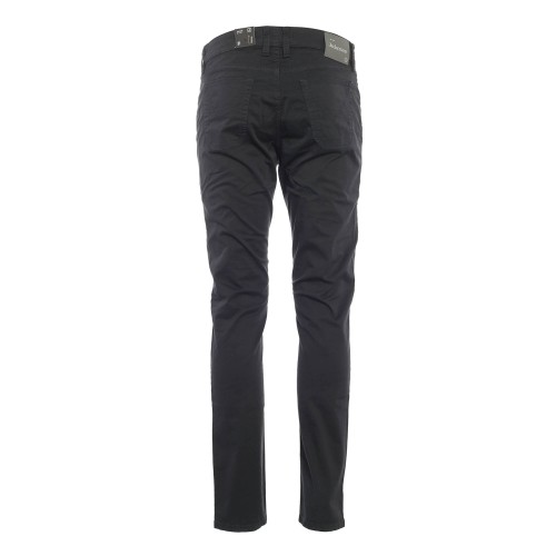 JECKERSON: Pantalone gabardina blu con toppe