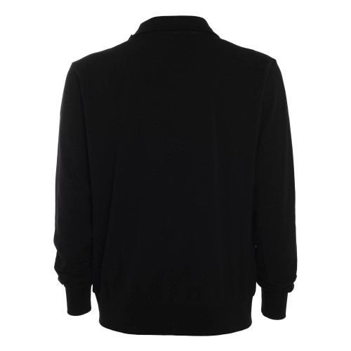 COLMAR: Felpa nera in piqué