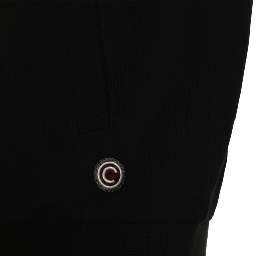 COLMAR: Felpa nera in piqué