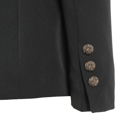 YES ZEE: Giacca nera con gancetti