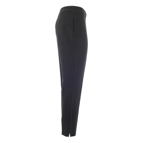 YES ZEE: Pantalone ﻿nero con nervatura