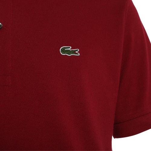 LACOSTE: Polo L.1212 bordeaux
