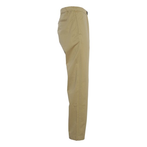 WOOLRICH: Pantalone beige chino con cintura