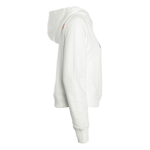 The North Face: Felpa bianca con cappuccio