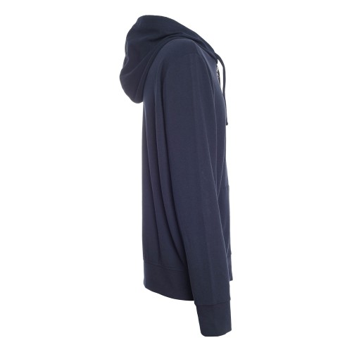 Polo Ralph Lauren: Felpa blu con cappuccio