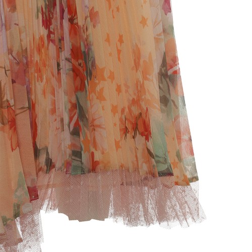 TWINSET: Gonna lunga in creponne plissé