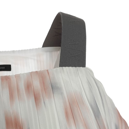 ARMANI: Top in plissé bianco