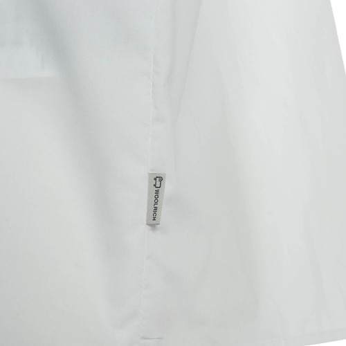 WOOLRICH: Camicia bianca a maniche corte