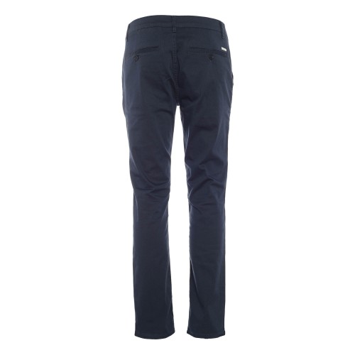 ARMANI: Pantalone in micro fantasia blu