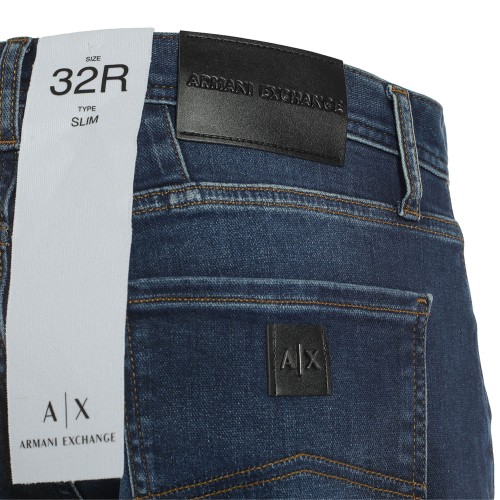 ARMANI: Jeans in misto cotone