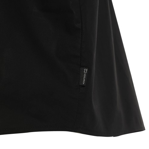 WOOLRICH: Camicia nera a maniche corte