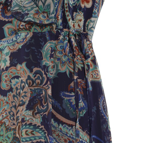 LIU•JO: Abito lungo﻿ fantasia blu