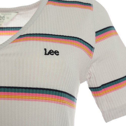 Lee: Maglia a righe lilla